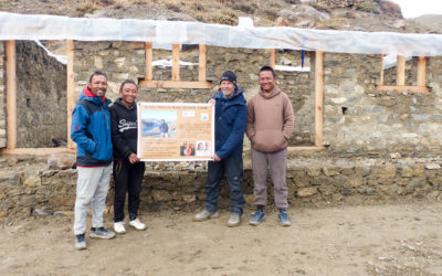Visit of all school projects in the Upper Dolpo